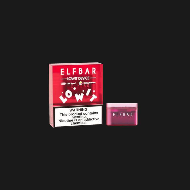 ELFBAR-LOWIT-DEVICE-Red-Color-SG-Vape-Party