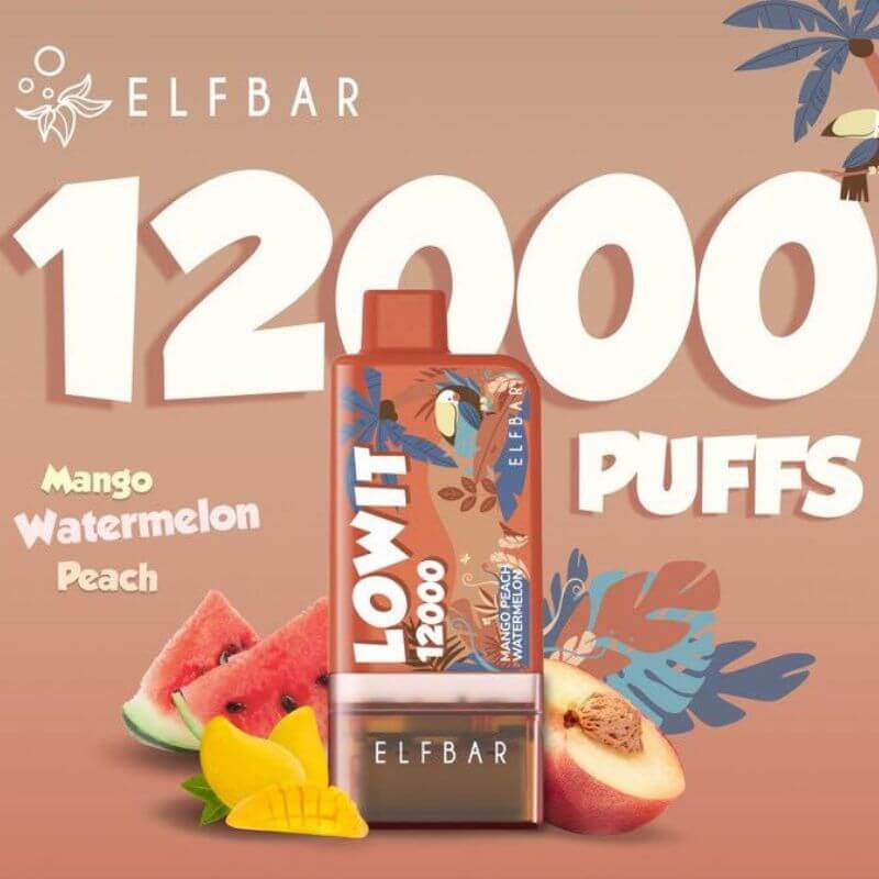 ELFBAR-LOWIT-12000-MANGO-WATERMELON-PEACH-SG-Vape-Party